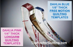 Dahlia FM Free Motion Quilting Template