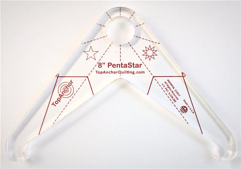 PentaStar LA Longarm Quilting Templates 1/4" acrylic